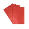 Microporoso Escarchado A4 Rojo X 10 Und