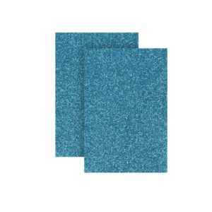 Microporoso Escarchado A4 Turquesa X 10 Und Microporoso Escarchado A4 Turquesa X 10 Und