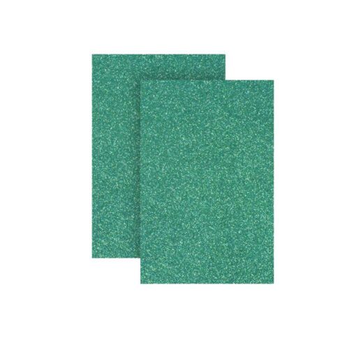 Microporoso Escarchado A4 Verde X 10 Und