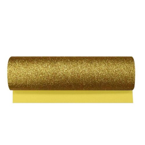 Microporoso Escarchado Adhesivo Dorado 50 X 60 Cm