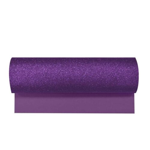 Microporoso Escarchado Adhesivo Morado 50 X 60 Cm