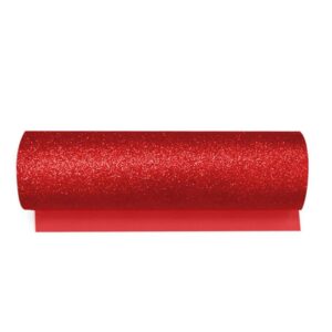 Microporoso Escarchado Adhesivo Rojo 50 X 60 Cm