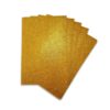 Microporoso Escarchado Dorado A4 X 10 Und