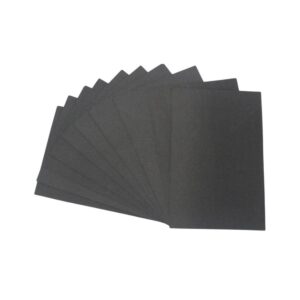 Microporoso A4 Negro X 10 Und