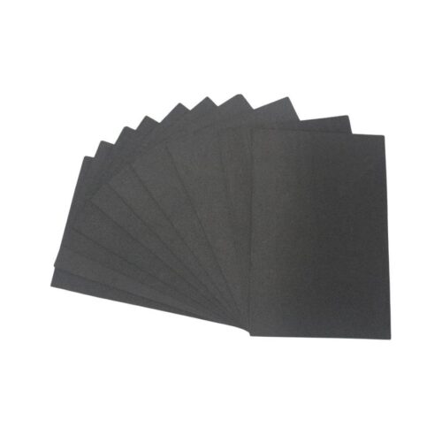 Microporoso A4 Negro X 10 Und