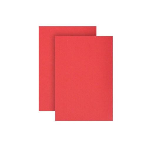 Microporoso A4 Rojo X 10 Und