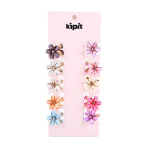 Mini Ganchos Flores Surt X 10Un Kipit