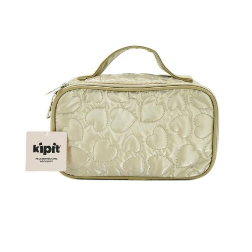 Neceser Rectang Beige Kipit