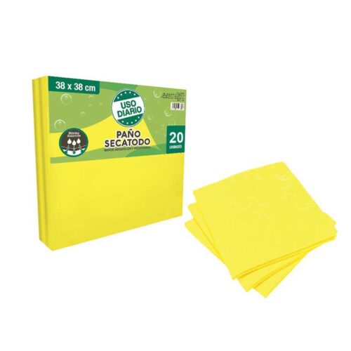 Paño Absorbente Tradicional Uso Diario X 20 Und