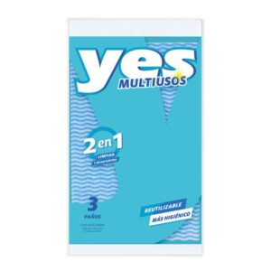 Paño Multiusos Yes Color Mix X 3 Und