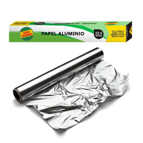 Papel Aluminio Uso Diario X 22.5 M