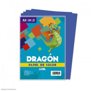 Papel Arco Iris A4 75/70 G Azul X 100 Hojas Papel Arco Iris A4 75/70 G Azul X 100 Hojas