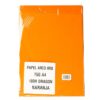 Papel Arco Iris A4 75/70 G Naranja X 100 Hojas