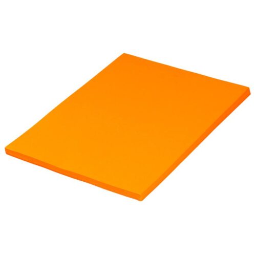 Papel Arco Iris A4 75/70 G Naranja X 100 Hojas