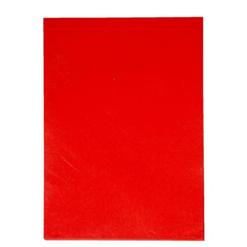 Papel Arco Iris A4 70/75 G Rojo X 100 Hojas