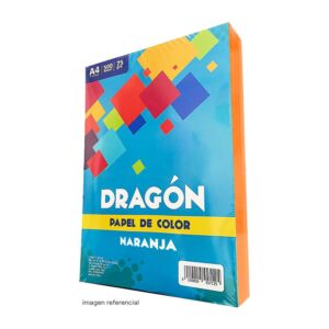 Papel Arco Iris Naranja 75 Gr A4 X 500 Hojas Papel Arco Iris Naranja 75 Gr A4 X 500 Hojas