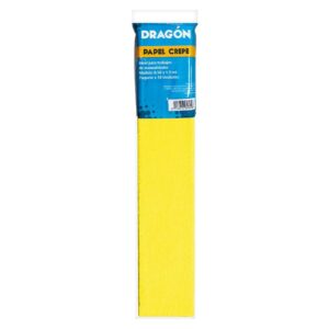 Papel Crepé Amarillo Fosforescente Paquete X 10 Und