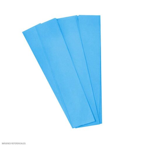 Papel Crepé Celeste X 10 Unidades
