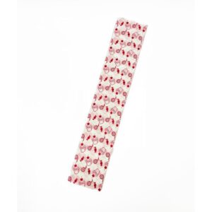 Papel Crepé Decorado Dulces Rojos Paquete X 10 Und