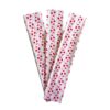 Papel Crepé Decorado Futbol Rojo Paquete X 10 Und