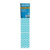 Papel Crepé Decorado Zigzag Celeste Paquete X 10 Und