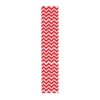 Papel Crepé Decorado Zigzag Rojo Paquete X 10 Und