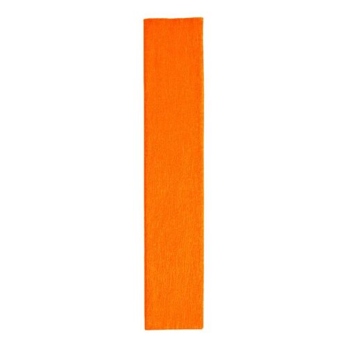 Papel Crepé Naranja Fosforescente Paquete X 10 Und