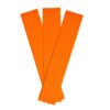 Papel Crepé Naranja Fosforescente Paquete X 10 Und