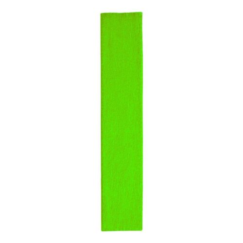 Papel Crepé Verde Fosforescente Paquete X 10 Und