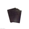 Papel Escarchado A4 280 G Negro Paquete X 6 Und