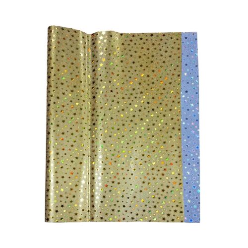 Papel Holográfico Pequeñas Estrellas Arco Iris 50 X 70 Cm
