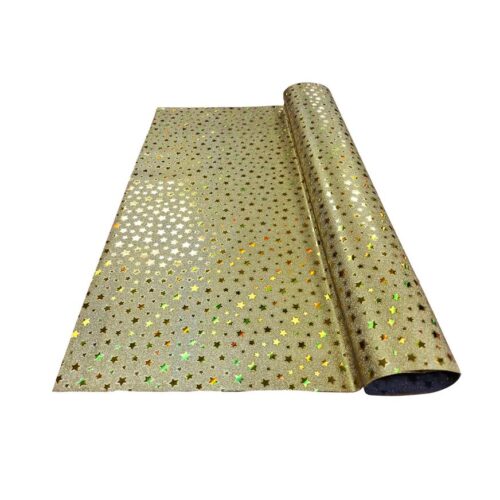 Papel Holográfico Pequeñas Estrellas Arco Iris 50 X 70 Cm