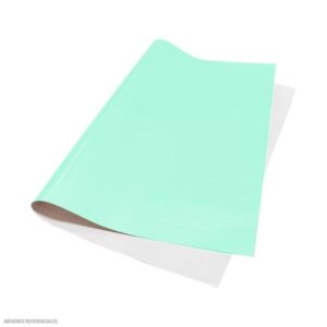 Papel Lustre Verde Agua
