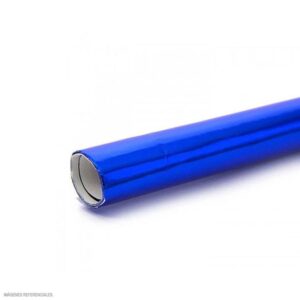 Papel Metálico Azul Rollo X 100 M