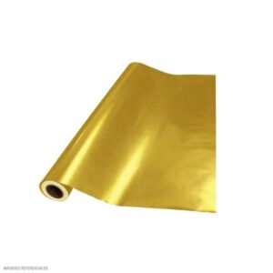 Papel Metálico Dorado Rollo X 10 M