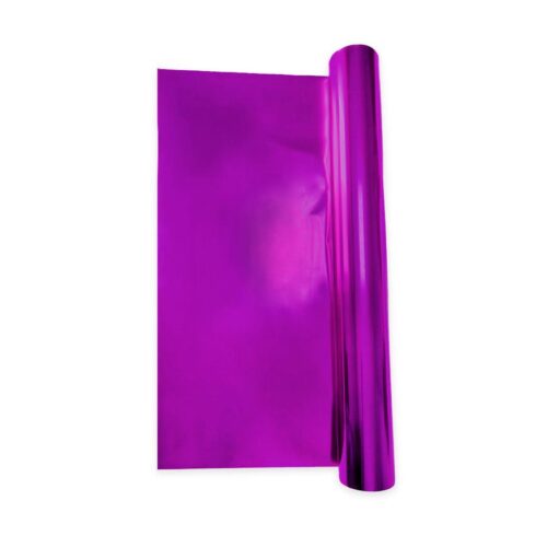 Papel Metálico Morado Rollo X 100 M