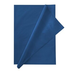 Papel Seda Azul Marino Cuadernillo X 24 Und