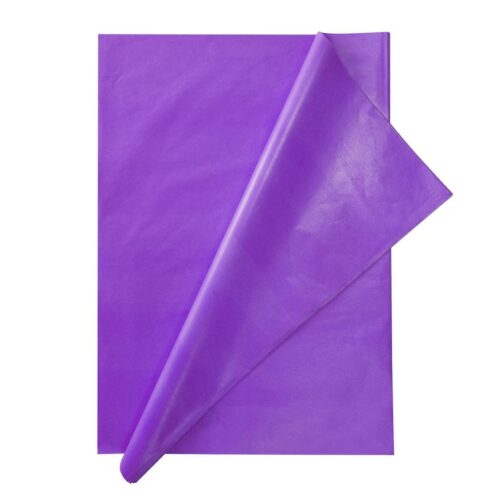 Papel Seda Morado Cuadernillo X 24 Und
