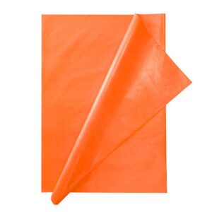 Papel Seda Naranja Fosforescente Cuadernillo X 24 Und