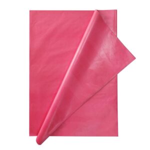 Papel Seda Rosado Oscuro Cuadernillo X 24 Und