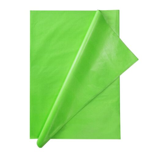 Papel Seda Verde Claro Cuadernillo X 24 Und