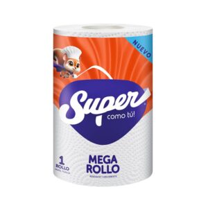 Papel Toalla Super Doble Hoja Paquete 19 M X 1 Und