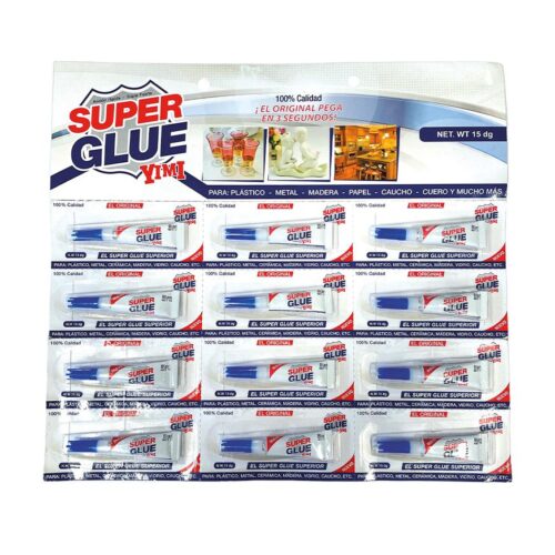 Pegamento Yimi Super Glue Blanco 15Dg X 12 Und Pegamento Yimi Super Glue Blanco 15Dg X 12 Und
