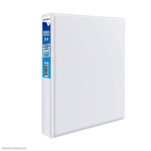 Pioner Universal Artesco A4 2 Anillos 25 Mm Blanco