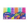 Plumon Mini Resaltador Grip Artesco X6 Neon