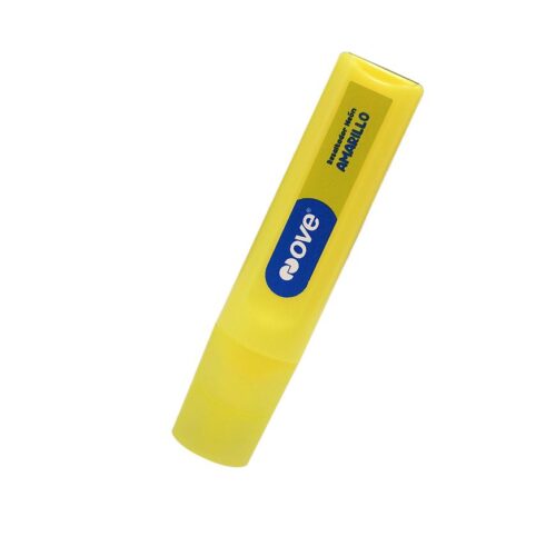 Plumon Resaltador Ove Amarillo Neon Caja X12 Plumon Resaltador Ove Amarillo Neon Caja X12