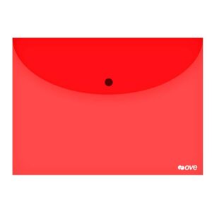 Carpeta Ove Oficio Rojo Con Broche