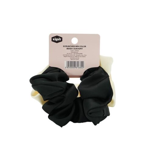 Scrunchies Mia Color Beige X 2Un Kipit