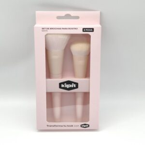 Set Brochas Rostro Mate X 2 Un Kipit