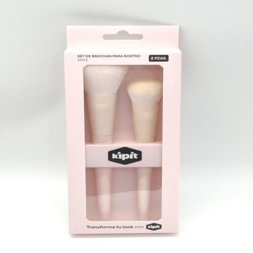 Set Brochas Rostro Mate X 2 Un Kipit